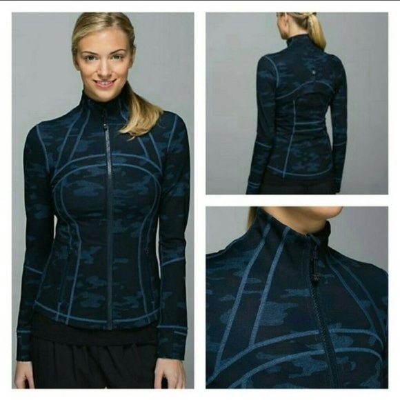 lululemon athletica Tops - Lululemon define jacket, blue camo